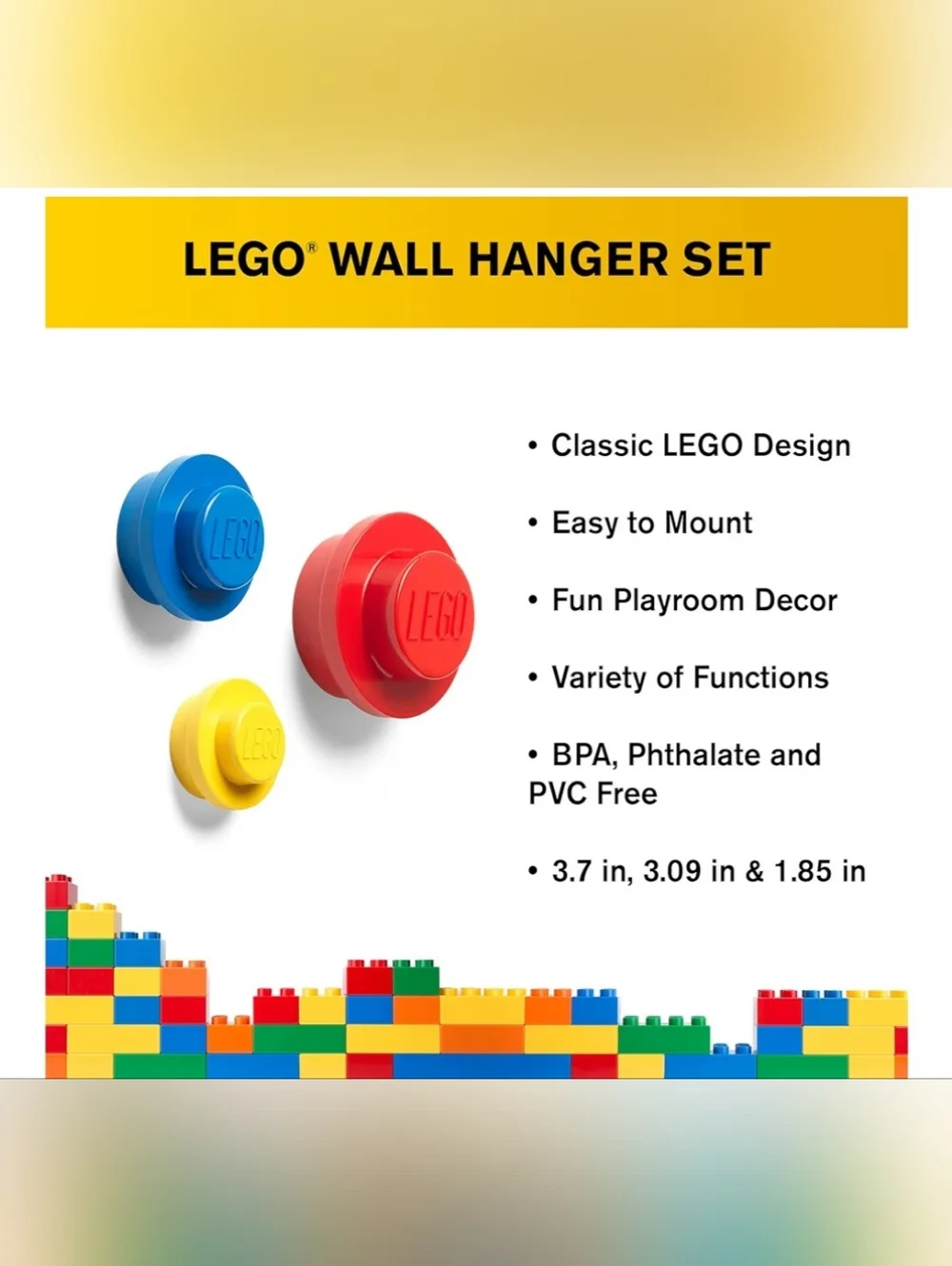 Lego Wall Hanger set